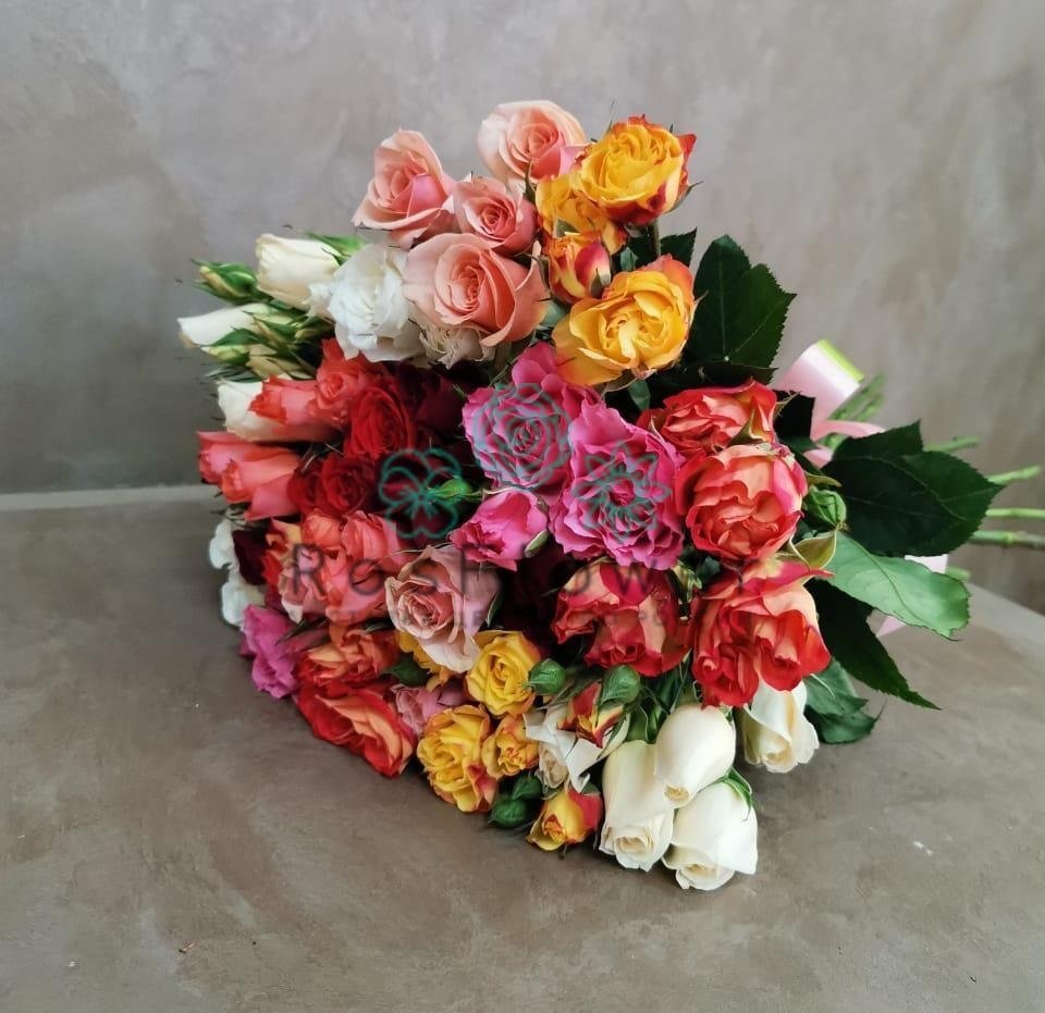 Букет цветов из: Розы в Сапроново