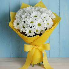 Букет цветов из:  Хризантемы в Сапроново