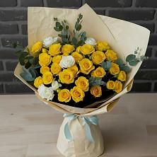 Букет цветов из:  Розы в Сапроново