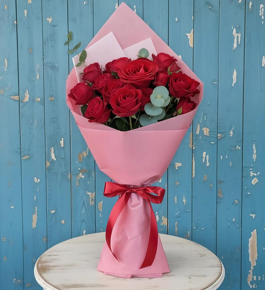 Букет цветов из: Розы в Сапроново