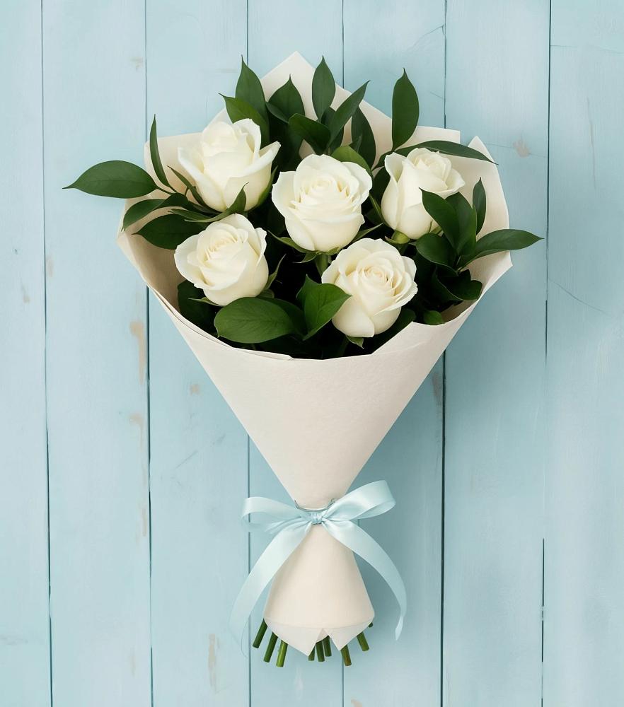 Букет цветов из: Розы в Сапроново