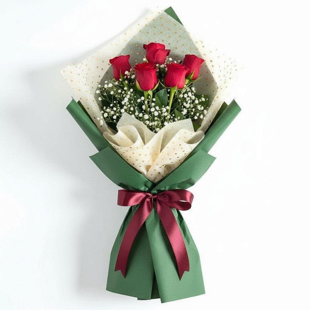 Букет цветов из: Розы в Сапроново