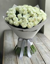 Букет 35 Белых роз в Сапроново