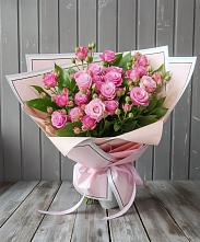 Букет Розовый кустик #REPLACE_PRED# Сапроново