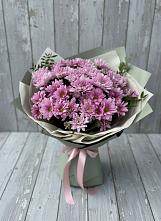 Букет цветов из:  Хризантемы в Сапроново