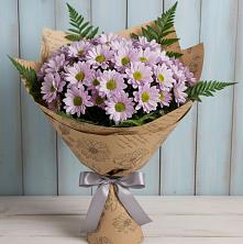 Букет цветов из:  Хризантемы в Сапроново