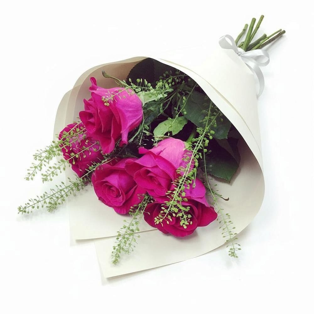 Букет цветов из: Розы в Сапроново