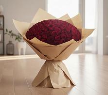 Букет 101 Красная роза в Сапроново