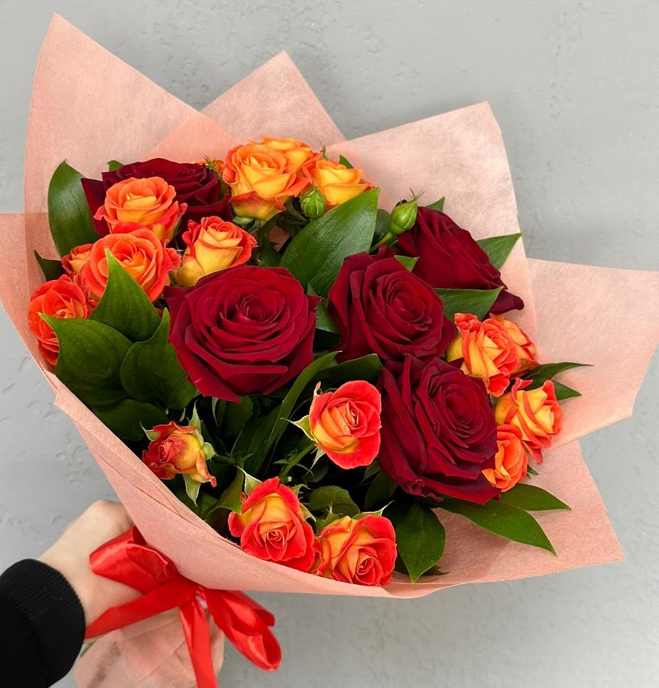 Букет Любовь и восторг в Сапроново