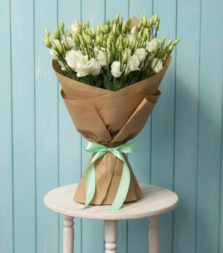 Букет цветов из: Лизиантусы в Сапроново