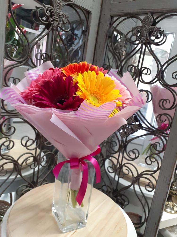 Букет цветов из: Герберы в Сапроново