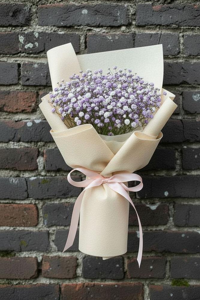 Букет цветов из: Гипсофила в Сапроново