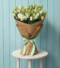 Букет цветов из:  Лизиантусы в Сапроново