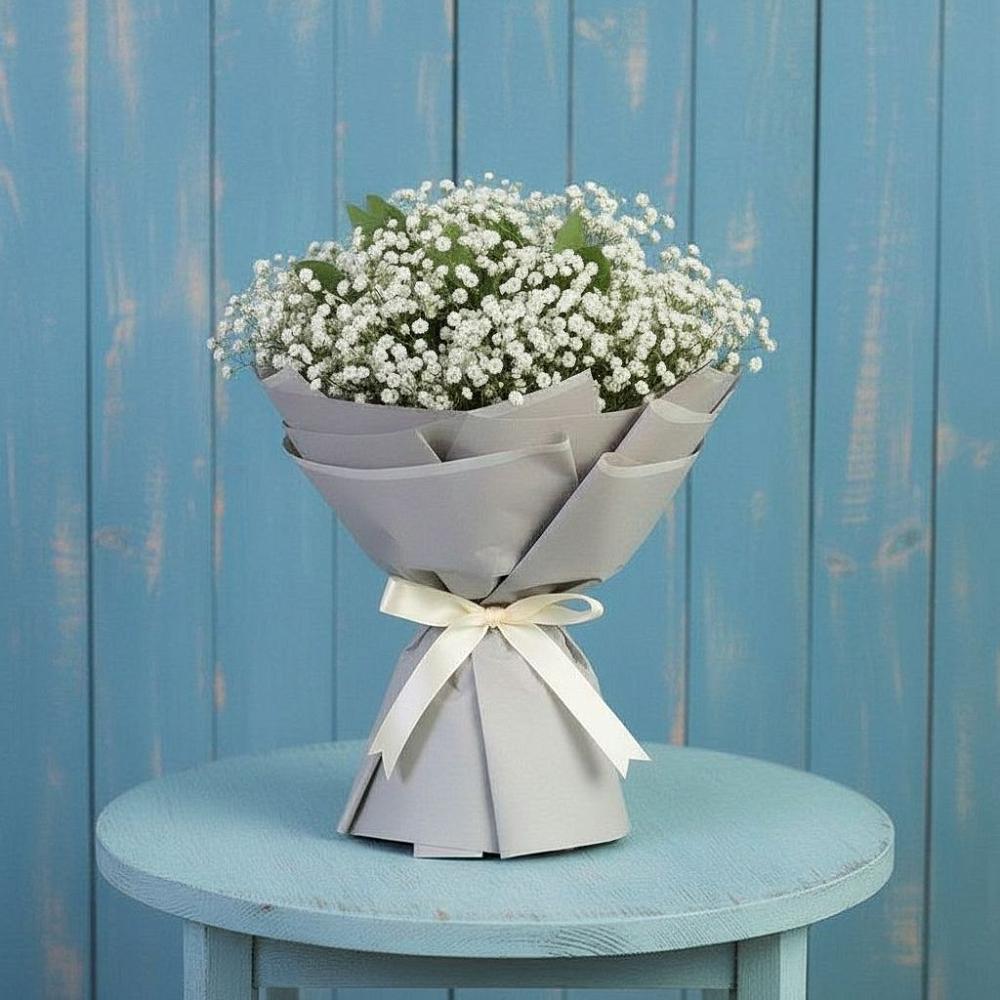 Букет цветов из: Гипсофила в Сапроново