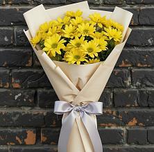 Букет цветов из:  Хризантемы в Сапроново