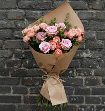 Букет цветов из:  Розы в Сапроново