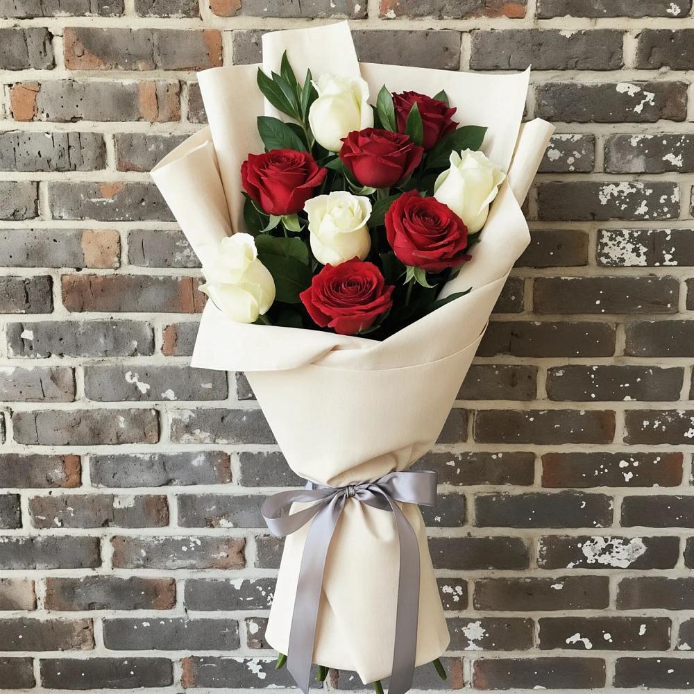 Букет цветов из: Розы в Сапроново