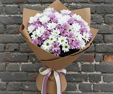 Букет цветов из:  Хризантемы в Сапроново