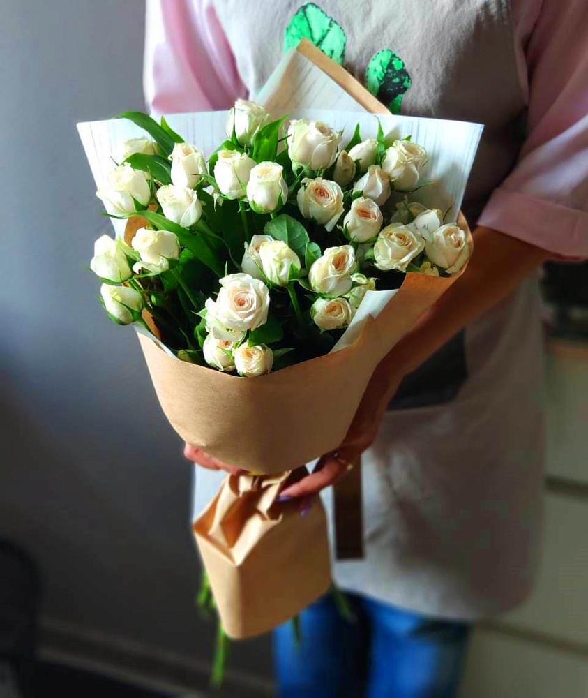 Букет цветов из: Розы в Сапроново