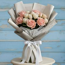 Букет цветов из:  Розы в Сапроново
