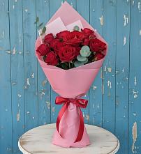 Букет цветов из:  Розы в Сапроново