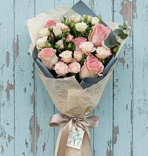 Букет цветов из:  Розы в Сапроново