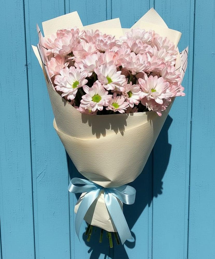 Букет цветов из: Хризантемы в Сапроново