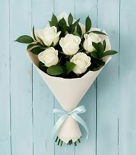 Букет цветов из:  Розы в Сапроново