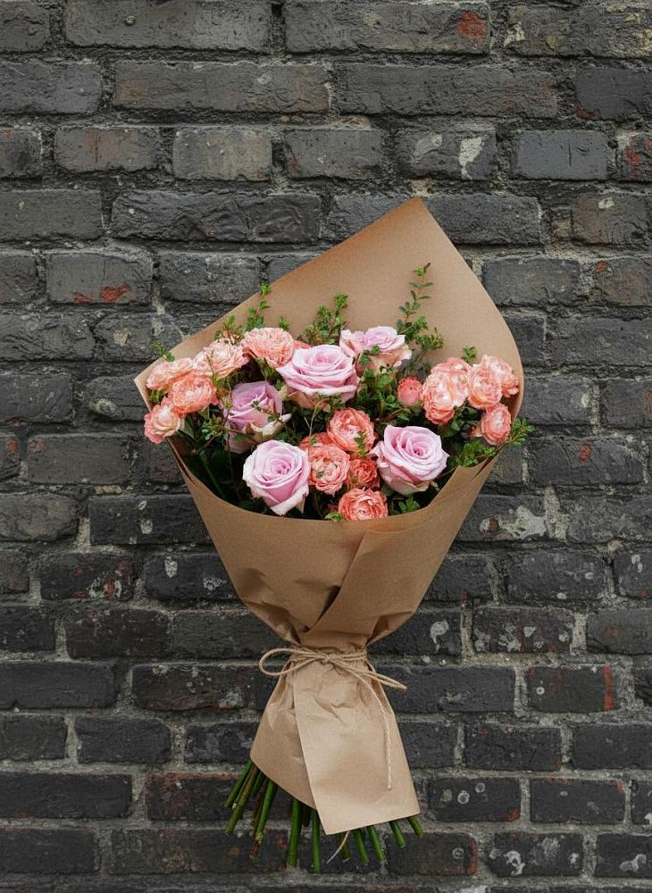 Букет цветов из: Розы в Сапроново