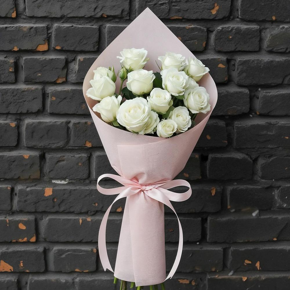 Букет цветов из: Розы в Сапроново