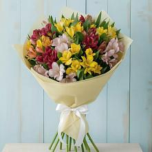 Букет цветов из:  Альстромерии #REPLACE_PRED# Сапроново