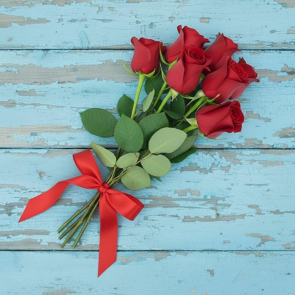Букет Красные розы в Сапроново