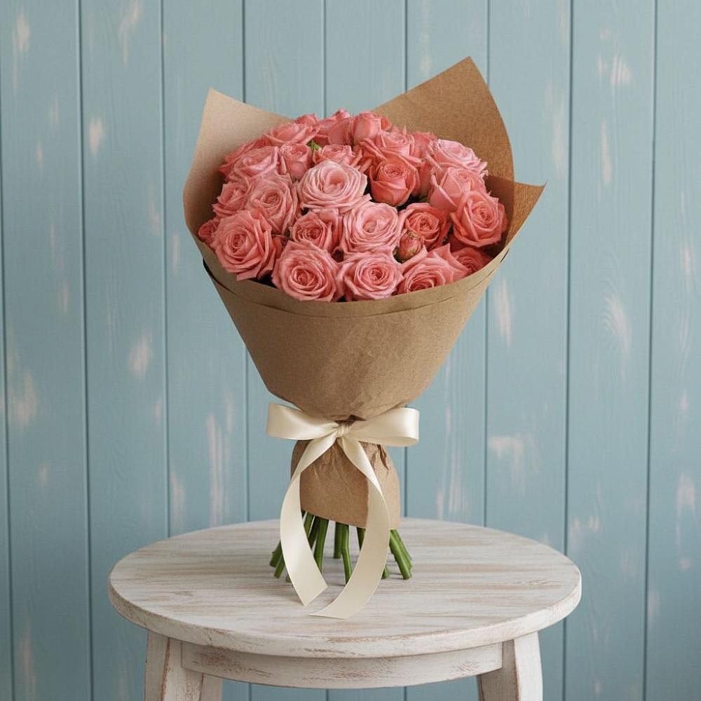 Букет цветов из: Розы в Сапроново