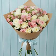 Букет цветов из:  Розы #REPLACE_PRED# Сапроново